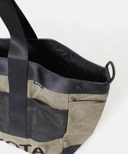 URBAN RESEARCH(アーバンリサーチ)の「TOYOTA UPCYCLE TOTE(トートバッグ・メンズ・グレー/オリーブ/ベージュ/ブルー/ブラック・-)」の12枚目の写真
