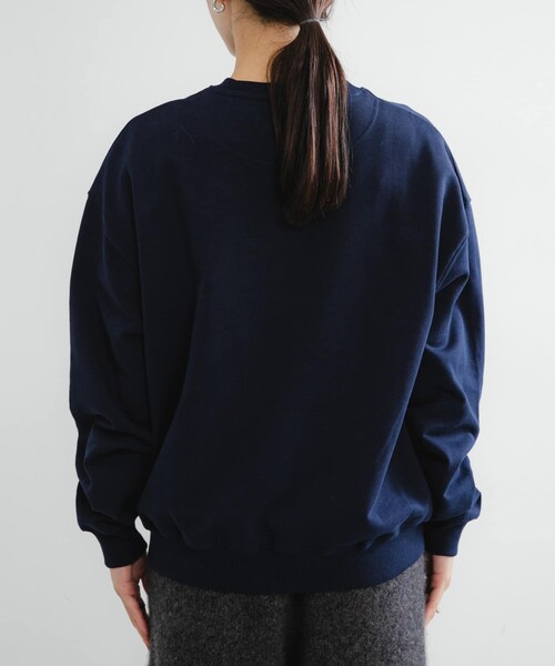 URBAN RESEARCH(アーバンリサーチ)の「『別注』Les Petits Basics×URBAN RESEARCH SWEAT(スウェット・レディース・F NAVY/K COFFEE・XS)」の14枚目の写真