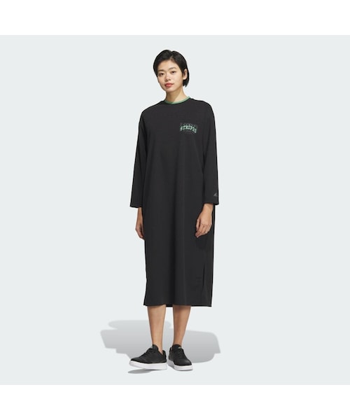 adidas（アディダス）の「カレッジ ルーズフィット ピケ 長袖