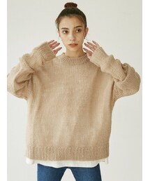 EVRIS | シアーニットトップス(ニット/セーター)