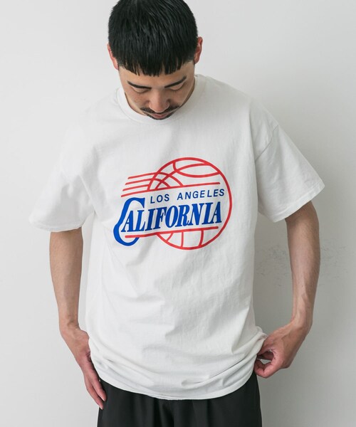 URBAN RESEARCH DOORS（アーバンリサーチドアーズ）の「『別注』SLOPPY SUPPLY×DOORS　CALIFORNIA T-SHIRTS（Tシャツ/カットソー・メンズ・GREEN/WHITE/BLACK/NAVY/BLUE・M/L/XL）」の10枚目の写真