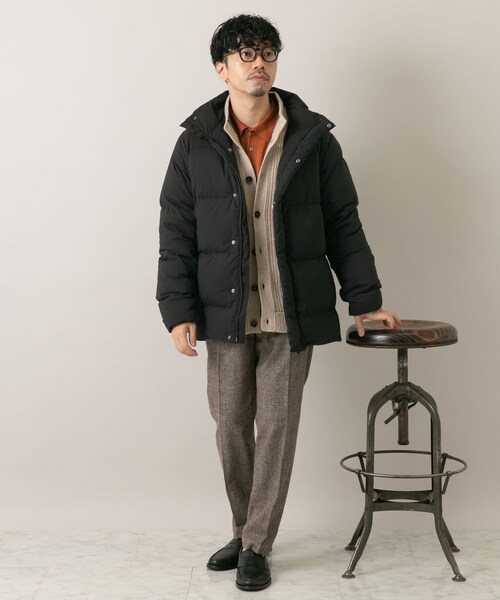 URBAN RESEARCH ROSSO（アーバンリサーチロッソ）の「『MADE IN JAPAN』『XLサイズあり』スタンドグリーンダウンジャケット（その他アウター・メンズ・BLACK/GRAY・M/L/XL）」の17枚目の写真