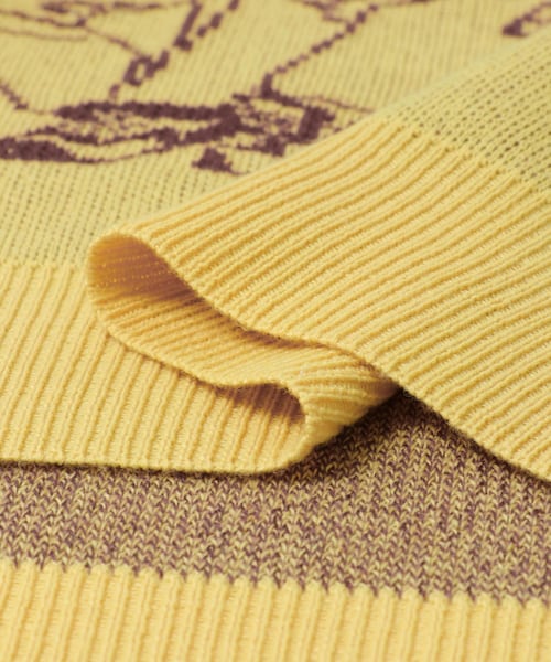THE GOODLAND MARKET（ザグッドランドマーケット）の「old honey　45℃ KNIT TOPS（ニット/セーター・レディース・BROWN/YELLOW・Free）」の18枚目の写真