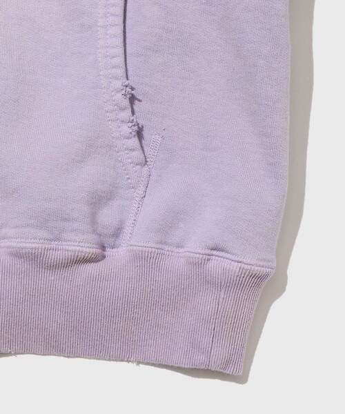 ADAM ET ROPE'(アダムエロペ)の「【BOWWOW/バウワウ】ZIP HOODIE AGED(パーカー・メンズ・パープル・L/M)」の7枚目の写真