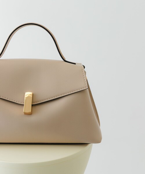 RODE SKO（ロデスコ）の「フラップワンハンドルバッグ（ハンドバッグ・レディース・BLACK/MOCHA/IVORY・One）」の6枚目の写真