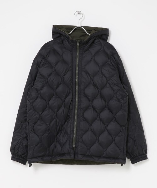 URBAN RESEARCH Sonny Label（アーバンリサーチサニーレーベル）の「『別注』TAION×Sonny Label　HOOD DOWN JACKET（その他アウター・メンズ・ブラック/チャコール/オリーブ・M/L/XL）」の16枚目の写真