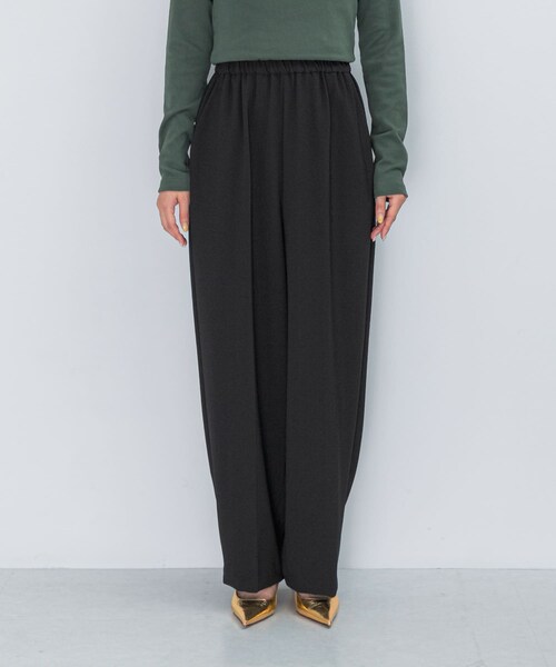 URBAN RESEARCH ROSSO（アーバンリサーチロッソ）の「ELENDEEK　GEORGETTE RELAX PANTS（その他パンツ・レディース・O.WHT/BLK・1/2）」の15枚目の写真