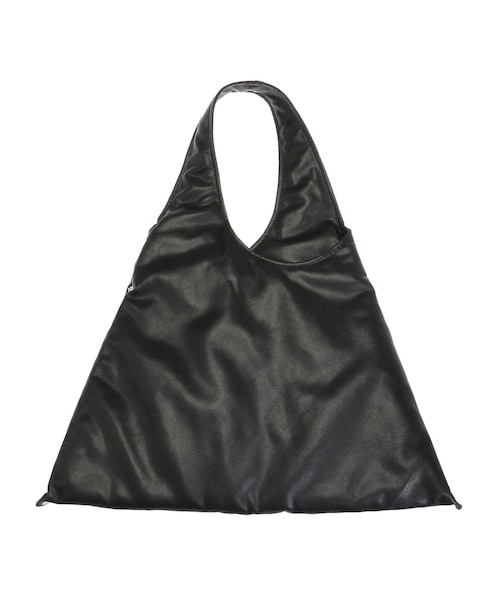 UN3D.(アンスリード)の「2WAY PADDED TRIANGLE BAG(トートバッグ・レディース・ブラック/シルバー・F)」の1枚目の写真
