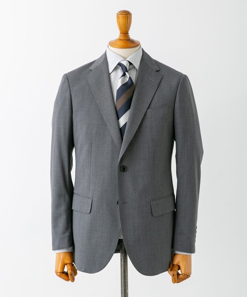 URBAN RESEARCH DOORS(アーバンリサーチドアーズ)の「LIFE STYLE TAILOR ウォッシャブルストレッチジャケット(テーラードジャケット・メンズ・GRAY/NAVY・44/46/48/50)」の18枚目の写真