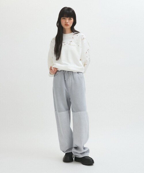 ADAM ET ROPE'(アダムエロペ)の「【HUNTER for ADAM ET ROPE'】別注 LOAFER MULE(レインシューズ・レディース・ブラック/キナリ・23/24/25)」の17枚目の写真