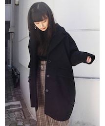 EMODA | バルキーワイドコクーンコート(その他アウター)