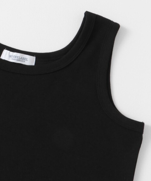 URBAN RESEARCH Sonny Label（アーバンリサーチサニーレーベル）の「フライス/ジャガードタンクトップ（タンクトップ・レディース・JQグレー/オフ/ブラック/JQブラック/レモンベージュ・FREE）」の22枚目の写真