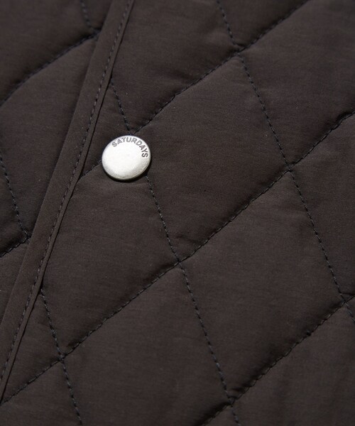 Saturdays NYC（サタデーズ ニューヨークシティ ）の「Flores Lightweight Quilted Jacket（ダウンジャケット/コート・メンズ・ブラック・L/M/S/XL）」の10枚目の写真