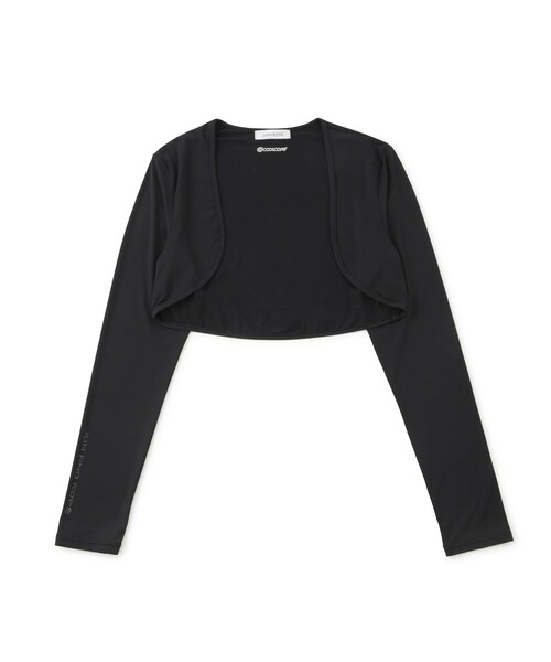 ROPE'（ロペ）の「【UVカット】【速乾】クールコアUVボレロ型アウター（その他トップス・レディース・ブラック/ホワイト/ネイビー・L/M/S）」の6枚目の写真