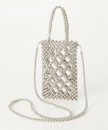 nissen | ミニマムビーズ３WAYショルダーバッグ（選べる肩紐長さ）(ショルダーバッグ)