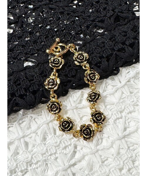 jouetie（ジュエティ）の「ヴィンテージローズブレスレット（ブレスレット・レディース・シルバー/ゴールド・F）」の7枚目の写真