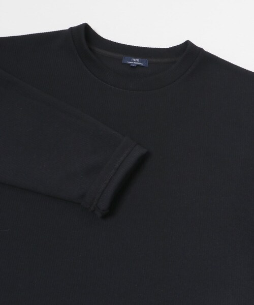 ITEMS URBANRESEARCH（アイテムズ アーバンリサーチ）の「クルーネック リブ ヘビーウェイトTops（Tシャツ/カットソー・メンズ・CHA/IVO/MOC/BLK・M/L）」の17枚目の写真
