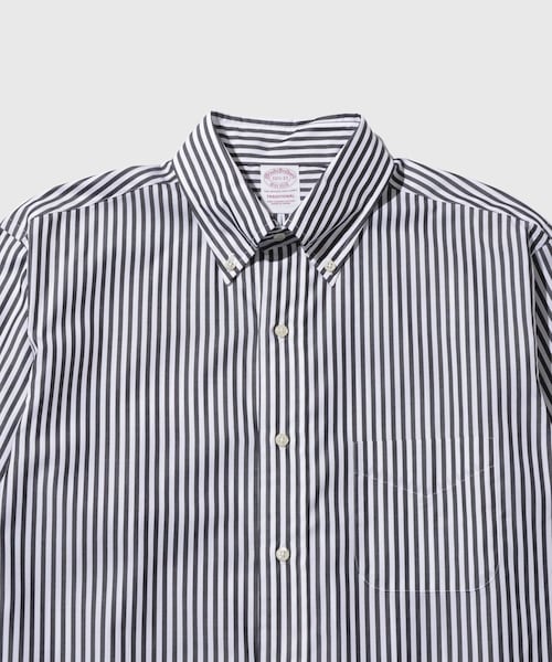 ADAM ET ROPE'(アダムエロペ)の「《別注》【Brooks Brothers/ブルックス ブラザーズ】EX NOIR STRIPE BD SHIRTS(シャツ/ブラウス・メンズ・ブラック系・L/M/S)」の11枚目の写真