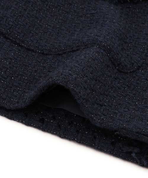 ROPE'(ロペ)の「ミックスツイードジレベスト/26SS(ベスト・レディース・ブラック系/オフホワイト/ネイビー・F)」の16枚目の写真