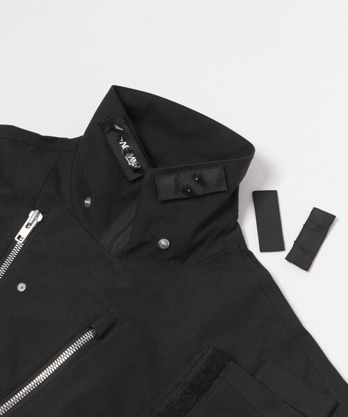 URBAN RESEARCH（アーバンリサーチ）の「wide fir riders jacket（ライダースジャケット・メンズ・BLACK・S/M/L）」の6枚目の写真