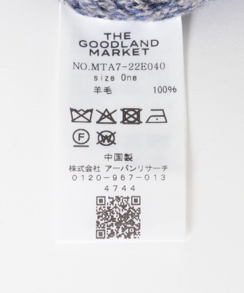 THE GOODLAND MARKET（ザグッドランドマーケット）の「ザ グッドランド マーケット　GOOD KNIT CAP（ニットキャップ/ビーニー・メンズ・GREEN/BLUE/PINK/BLACK・one）」の12枚目の写真