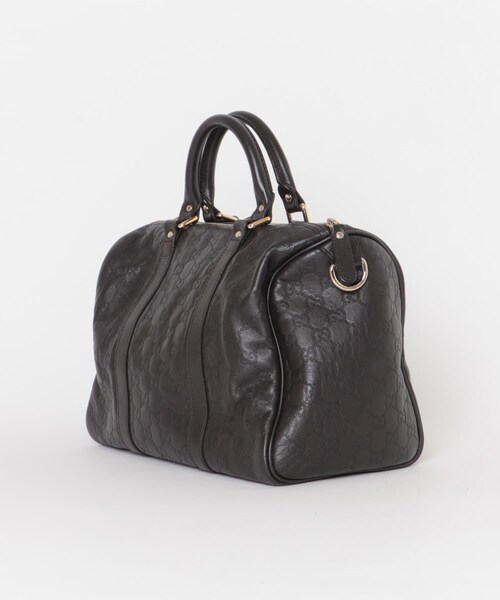 URBAN RESEARCH（アーバンリサーチ）の「VINTAGE　グッチ00SGGシマレザーミニボストン（ボストンバッグ・レディース・-・-）」の4枚目の写真