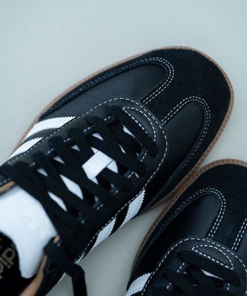 ADAM ET ROPE'（アダムエロペ）の「【adidas Originals for ADAM ET ROPE'】SAMBA OG（スニーカー・メンズ・ブラック・25.5/26.0/26.5/27.0/27.5/28.0/28.5/29.0/29.5/30.0）」の14枚目の写真
