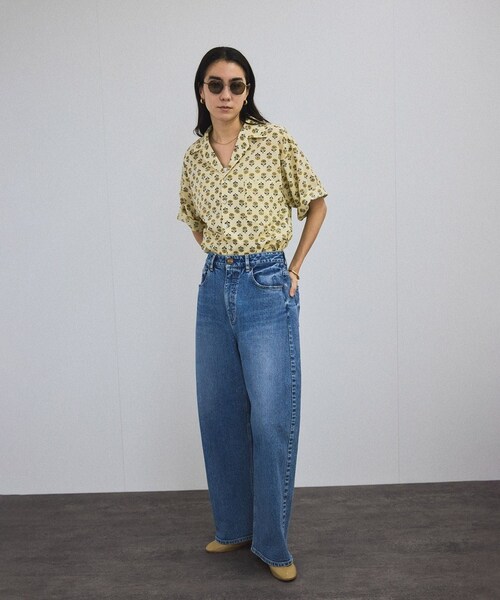 ADAM ET ROPE'（アダムエロペ）の「ケースセットメタルフレームUVカットグラス（サングラス・レディース・ブラック/ダークブラウン・F）」の8枚目の写真