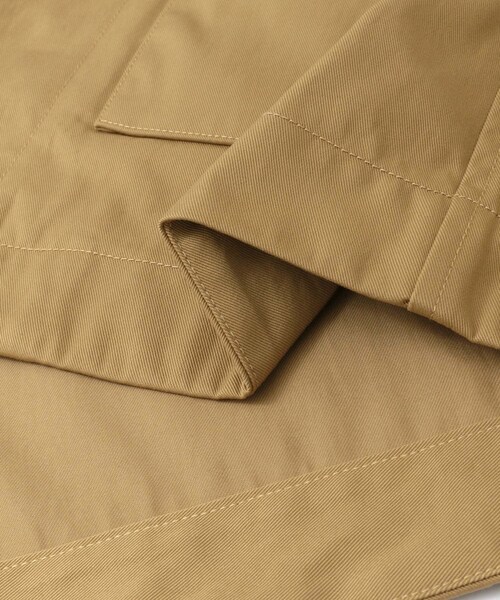 URBAN RESEARCH DOORS(アーバンリサーチドアーズ)の「UNIFY Nylon Short Jacket∴(テーラードジャケット・レディース・BLACK/BEIGE・one)」の10枚目の写真