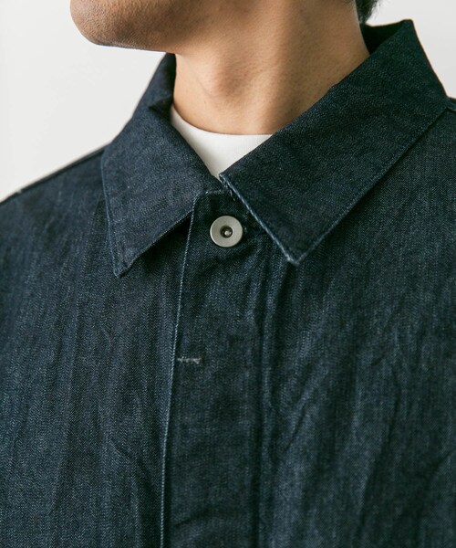 URBAN RESEARCH DOORS（アーバンリサーチドアーズ）の「STILL BY HAND　10oz denim jacket（デニムジャケット・メンズ・NAVY/IVORY・46/48）」の10枚目の写真