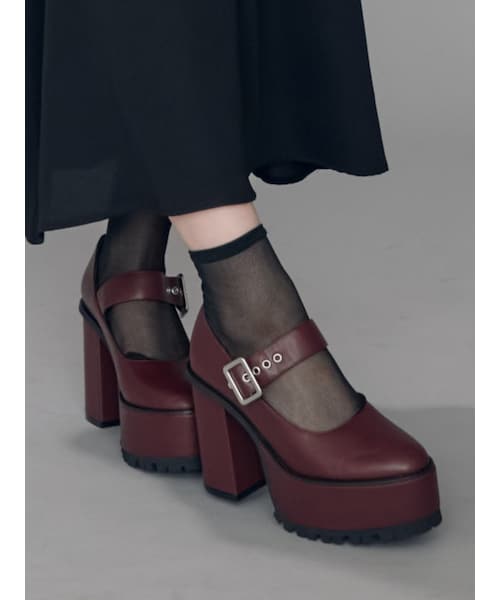 EATME（イートミー）の「メリージェーンパンプス（パンプス・レディース・ブラック/レッド/ミックス・S/M/L）」の17枚目の写真