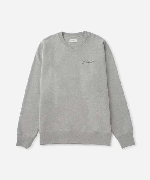 Saturdays NYC(サタデーズ ニューヨークシティ )の「Bowery Script Emb Sweatshirt(スウェット・レディース・グレー/グリーン/ネイビー・L/M/S/XL/XS/XXL)」の4枚目の写真