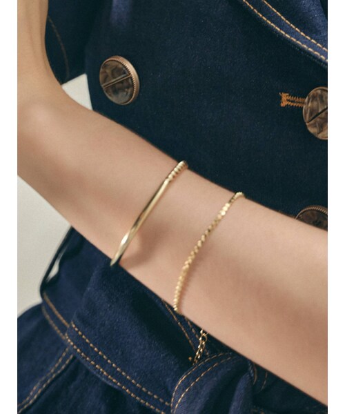 RESEXXY（リゼクシー）の「チェーンコンビブレス2点SET（ブレスレット・レディース・シルバー/ゴールド・F）」の13枚目の写真