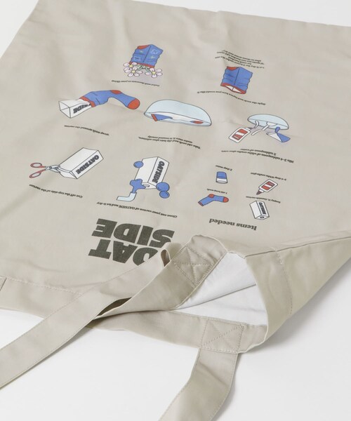 SENSE OF PLACE by URBAN RESEARCH(センスオブプレイスバイアーバンリサーチ)の「『別注』OATSIDE×SENSE OF PLACE トートバッグ(トートバッグ・メンズ・BLUE/BLACK/GRAY・one)」の14枚目の写真