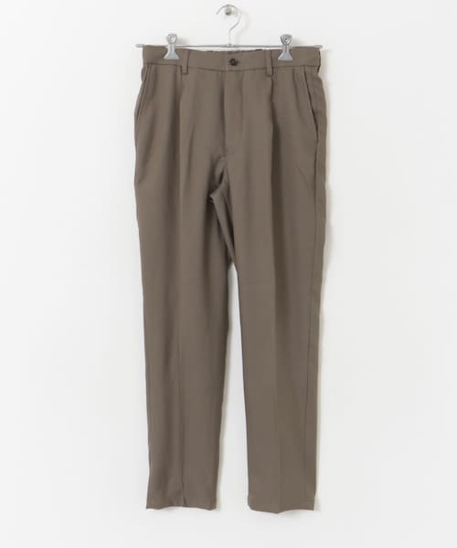 URBAN RESEARCH DOORS(アーバンリサーチドアーズ)の「『防シワ/イージーケア』LIFE STYLE TAILOR ウールライクツイルストレッチパンツ(スラックス・メンズ・MOCHA/NAVY/GRAY・S/M/L/XL)」の2枚目の写真