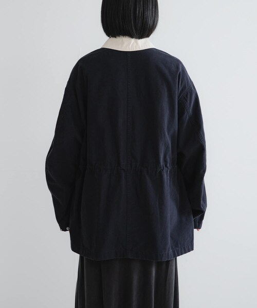 URBAN RESEARCH（アーバンリサーチ）の「ドロストカバーオール（カバーオール・レディース・NATURAL/PINK/NAVY・Free）」の17枚目の写真