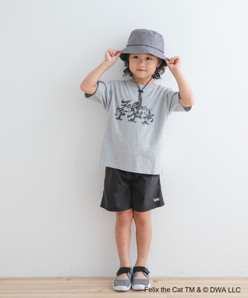 URBAN RESEARCH DOORS(アーバンリサーチドアーズ)の「Lee ATHLETIC SHORTS(KIDS)(その他トップス・キッズ・GREEN/BLACK・110/120/130/140)」の8枚目の写真