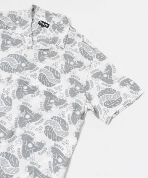 THE GOODLAND MARKET（ザグッドランドマーケット）の「That’s　The Aloha KARMA（シャツ/ブラウス・メンズ・WH/DGR・M/L/XL）」の6枚目の写真