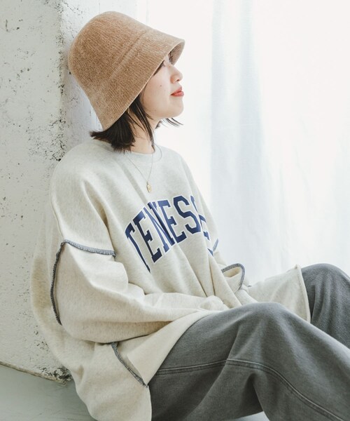 ITEMS URBANRESEARCH(アイテムズ アーバンリサーチ)の「モールベルハット(ハット・レディース・BEG/BLK/BRN・-)」の11枚目の写真