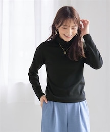 nissen | 大きいサイズ 優しい肌触りの定番タートルネックセーター(ニット/セーター)