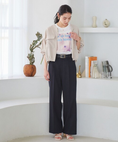 VIS（ビス）の「メタルヒールサンダル（サンダル・レディース・ブラック/オフホワイト・L/M/S）」の22枚目の写真