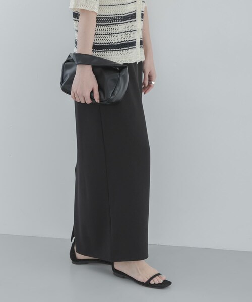 URBAN RESEARCH Sonny Label（アーバンリサーチサニーレーベル）の「Iラインダブルクロススカート（スカート・レディース・ブラウン/ブラック・36/38）」の15枚目の写真