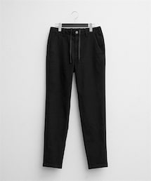 nissen | 【細見え設計】ストレッチデニム後ゴムテーパードロングパンツ(パンツ)