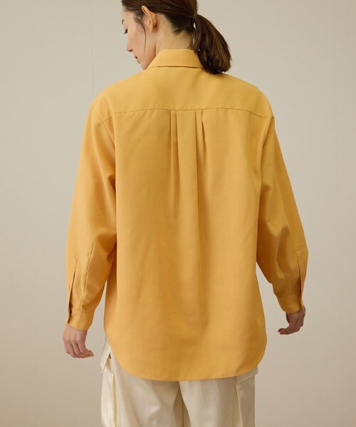 ROPE'（ロペ）の「ファンクションオーバーシャツ（シャツ/ブラウス・レディース・ホワイト/オレンジ・F）」の15枚目の写真