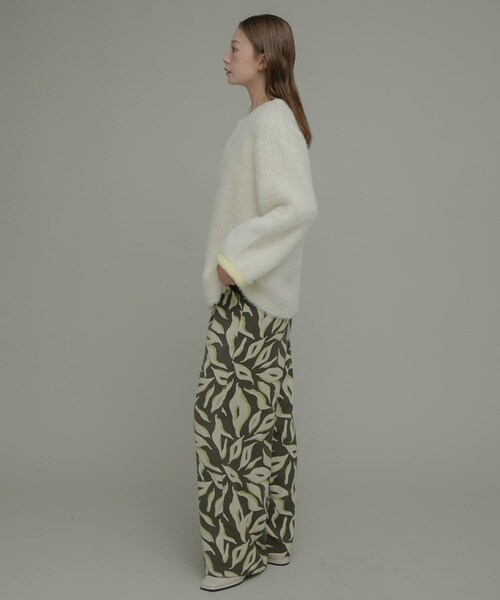 URBAN RESEARCH Sonny Label（アーバンリサーチサニーレーベル）の「ニュアンスプリントイージーパンツ（その他パンツ・レディース・ベージュ系/チャコール系/ブラウン系・Free）」の22枚目の写真