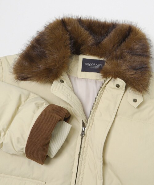 URBAN RESEARCH Sonny Label（アーバンリサーチサニーレーベル）の「グリーンダウンワークジャケット（その他アウター・レディース・ベージュ/カーキ/ネイビー・Free）」の13枚目の写真