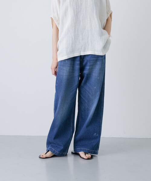 かぐれ（カグレ）の「ordinary fits　BELL PANTS（デニムパンツ・レディース・USED・28/30）」の5枚目の写真