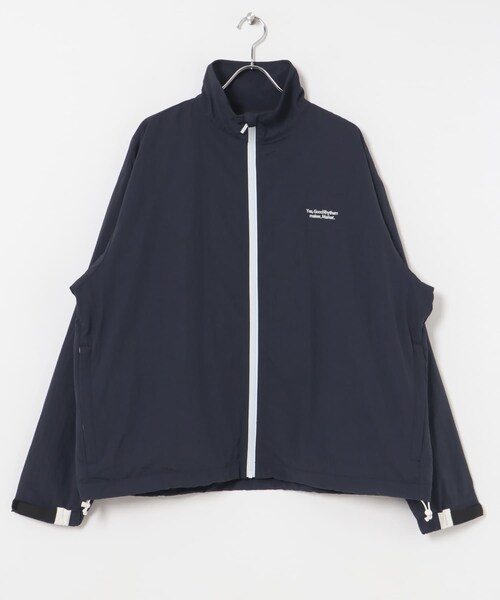 URBAN RESEARCH（アーバンリサーチ）の「YES GOOD MARKET　YGM×田中シェン NYLON JKT（テーラードジャケット・メンズ・BROWN/NAVY・M/L/XL）」の8枚目の写真