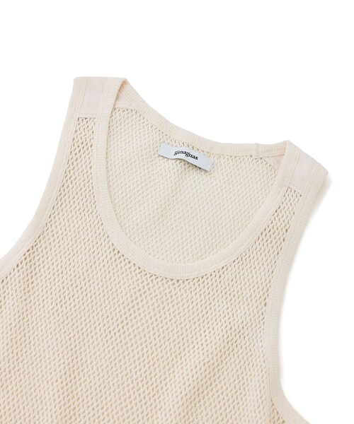 ADAM ET ROPE'（アダムエロペ）の「【GIMAGUAS】MATEO TOP UNISEX（タンクトップ・レディース・ブラック/ホワイト/ピンク・L/S）」の8枚目の写真