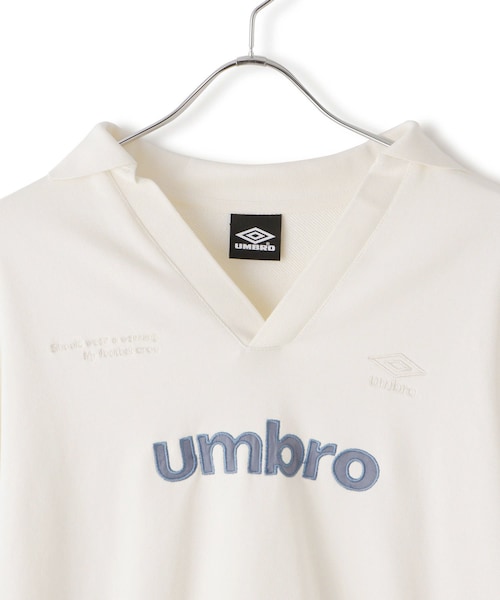 VIS（ビス）の「【umbro】VIS別注ユニフォームスウェット（スウェット・レディース・ライトグレー/オフホワイト/ネイビー・F）」の15枚目の写真